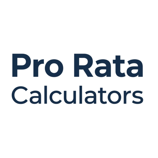 Pro Rata Calculators